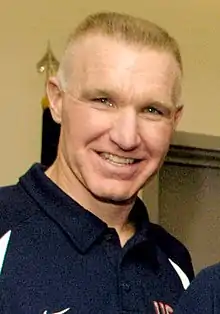 Chris Mullin, NBA Hall of Famer. Former St. John's men's basketball coach