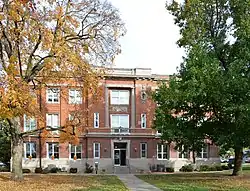 The Historic Christian County Courthouse in Ozark