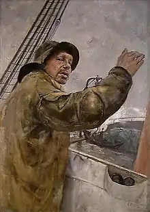 Portside, Christian Krohg, 1879