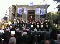 A joint Christian and Druze celebration in As-Suwayda