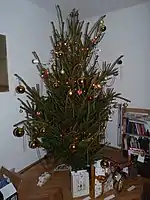 Christmas tree with presents