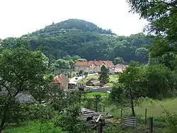 Hřeben hill in Chrustenice