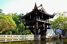 One Pillar Pagoda in Hanoi