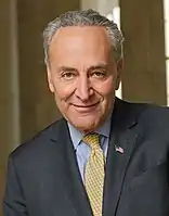 Senior U.S. Senator Chuck Schumer  (Majority Leader)