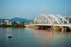 View of Soyang Bridge and Seoyang River