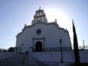 San Blas de Illescas Church in Coamo pueblo.