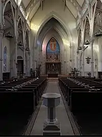 View from Nave towards the Chancel