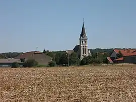 The church in Seicheprey