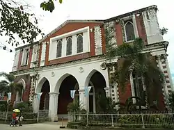 St. Augustine Church, first built in 1572