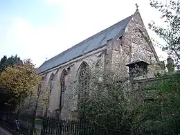 Little St Mary's Church, on the corner of Little St Mary's Lane and Trumpington Street.