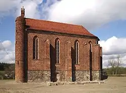 Church of Saint Stanisław Kostka (former Templar chapel) at Chwarszczany