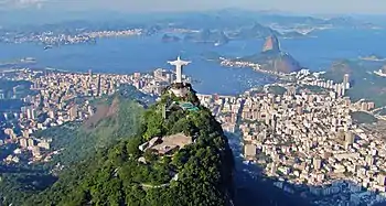 Image 125Rio de Janeiro, the most visited destination in Brazil by foreign tourists for leisure trips, and second place for business travel. (from Tourism in Brazil)