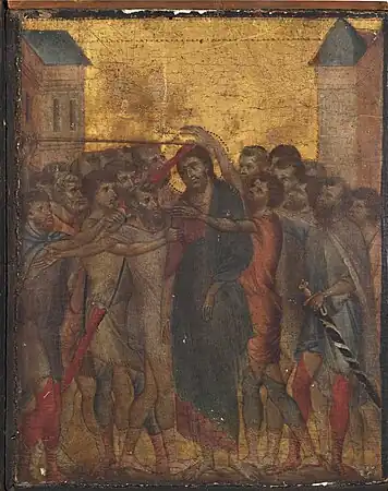 Cimabue, Christ Mocked