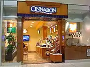 A Cinnabon store at West Valley Mall in Tracy, California