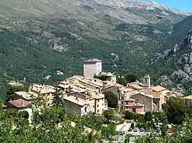 A general view of the village