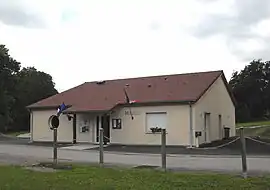 The town hall in Circourt