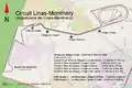 Entire map of the Autodrome de Linas-Montlhéry - 12.500 km (7.767 mi)