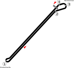 map of the track