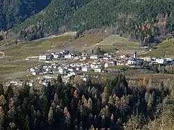 Cis pictured from Varollo, Livo, Trentino