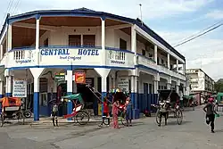 The city centre of Toliara (Tuléar) as of 2007.