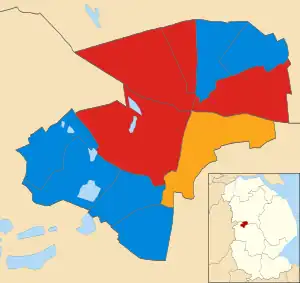 2006 results map