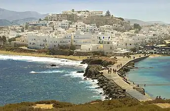 Naxos (city), on Naxos island, Cyclades