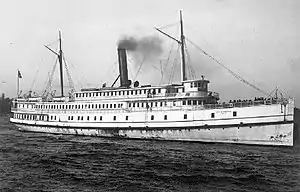 City of Seattle steamship, 1890s.