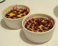 Clafoutis in ramekins