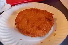 A clam cake