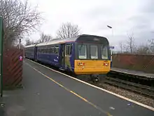 Station prior to main line railway closure