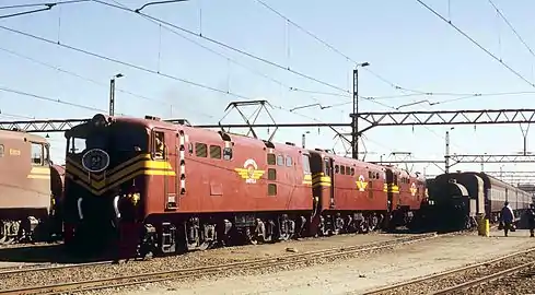 No. E866, with E867 and E868, at Braamfontein, 10 July 1990