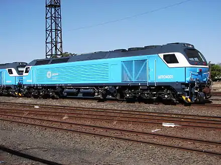 No. 4001, left side, Bloemfontein, 18 September 2015