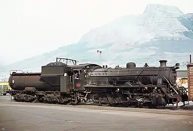 No. 3744 in Table Bay Harbour yard, August 1973