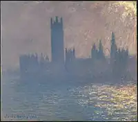 Houses of Parliament Sunlight Effect (Le Parlement effet de soleil), 1903, Brooklyn Museum