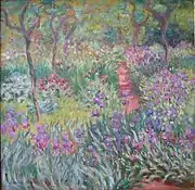 Le Jardin de l'artiste à Giverny, 1900, Yale University Art Gallery, (New Haven)