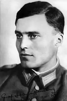 Oberst Claus von Stauffenberg