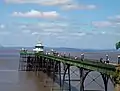 Victorian pier at Clevedon, Somerset, England