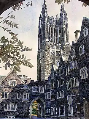 Image 51Cleveland Tower at Princeton University (from Portal:Architecture/Academia images)