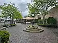 Clock in Alexandria, Indiana