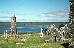 Image 22The ruins of the ancient monastery at Clonmacnoise, County Offaly (from Culture of Ireland)