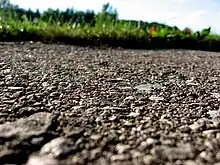 Image 18Closeup of asphalt on a driveway (from Road surface)