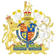 Coat of arms of Great Britain, 1707-1714