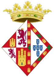 Coat of arms as queen consort