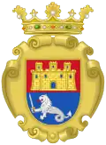 Arms of Spanish Manila, which were sometimes used for the Philippines as a whole.