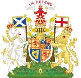 Royal coat of arms of the Kingdom of Scotland, 1603-1649