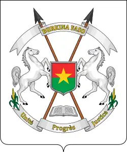 Coat of arms of Burkina Faso