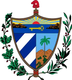 Coat of arms of Cuba.