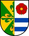 Municipal coat of arms of Dynín