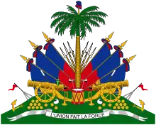 The Coat of arms of Haiti