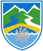 Coat of arms of Mavrovo and Rostuše Municipality